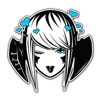 SOLENE H0RNY Sticker