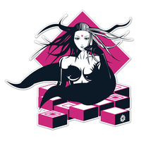 TILE QUEEN Sticker